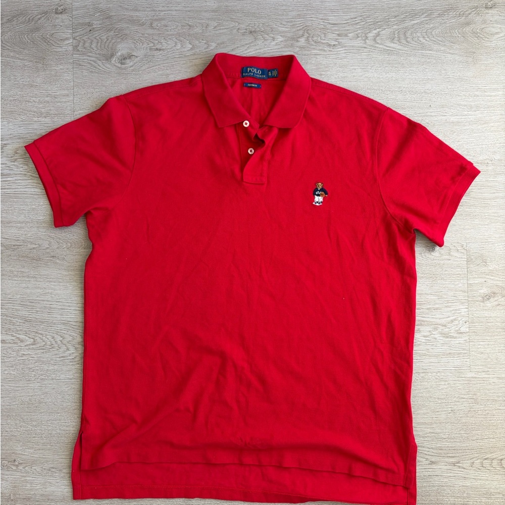 Polo by Ralph Lauren Classic Red Polo Shirt